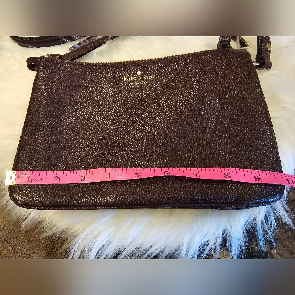 Kate Spade Triple Husset Cherrywood Crossbody Bag - Picture 7 of 11